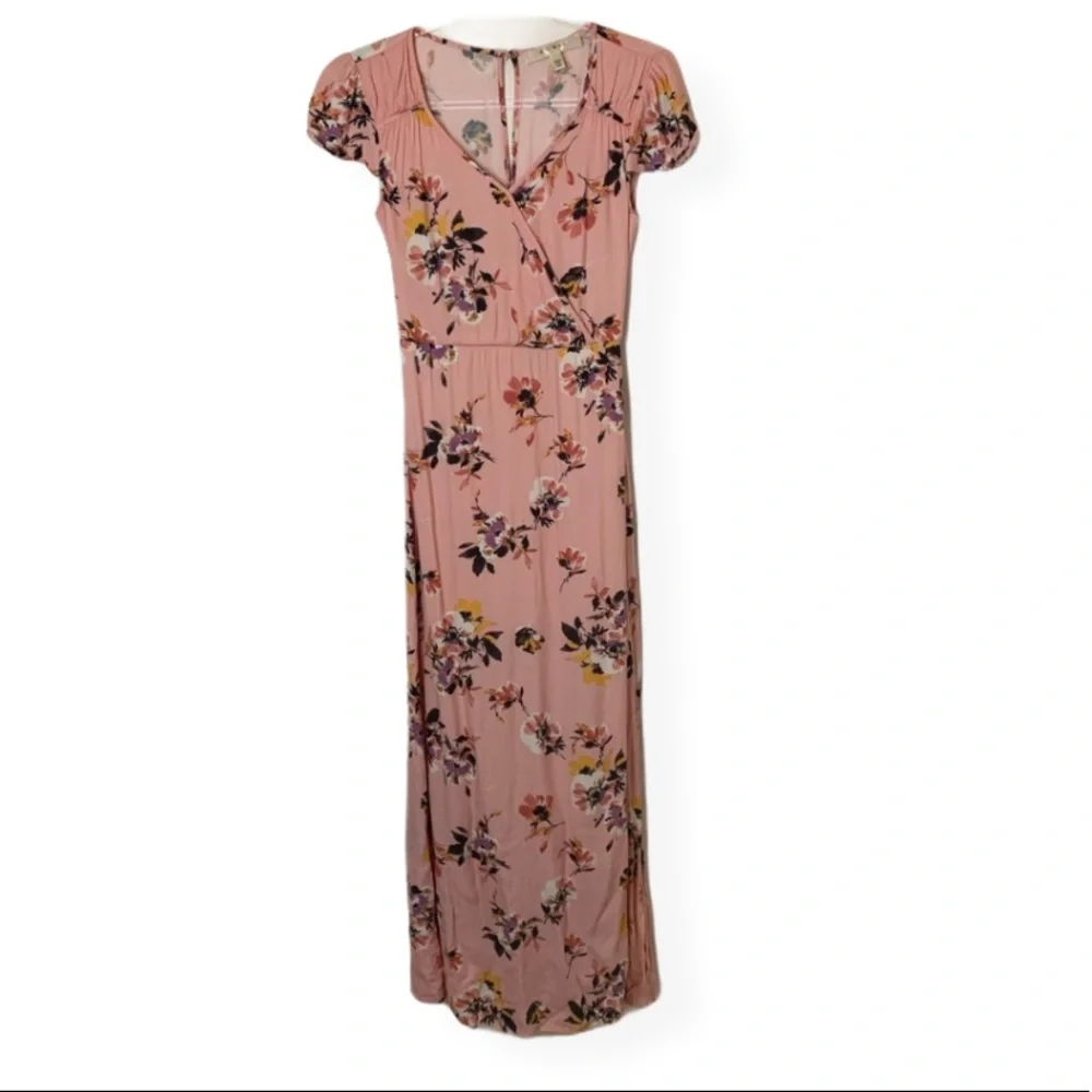 Row A Blush Floral Maxi Dress Nordstrom - Picture 2 of 6